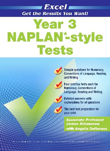 Excel NAPLAN*-style Tests Year 3