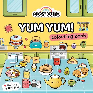 Cosy Cute Yum Yum Colouring Book