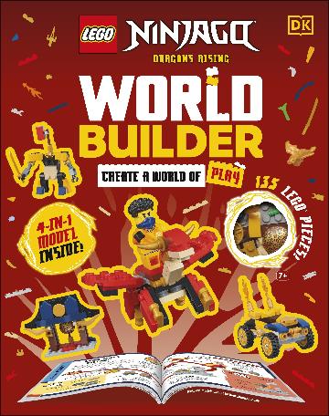 LEGO Ninjago World Builder Create a World of Play with 4-in-1 Model and 150+ Build Ideas!