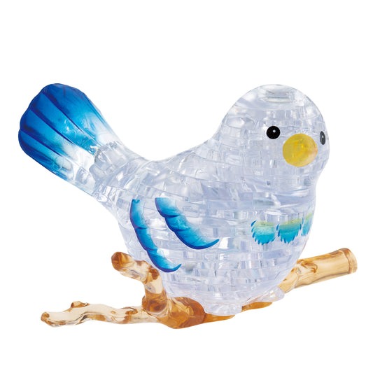 3D CLEAR BIRD CRYSTAL PUZZLE