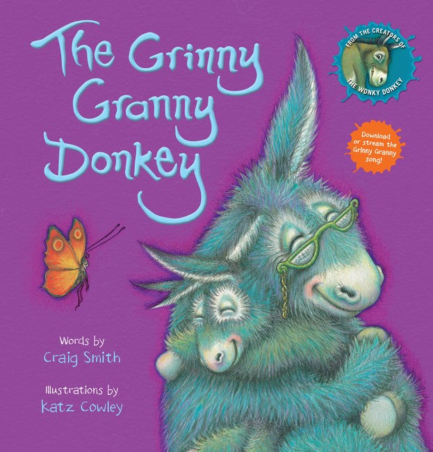 The Grinny Granny Donkey Board Book