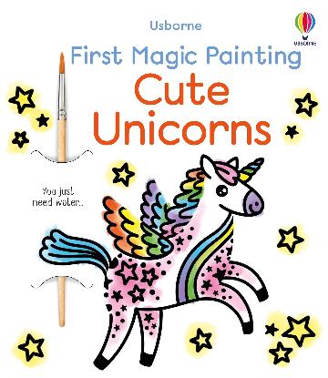 First Magic Painting:  Cute Unicorns