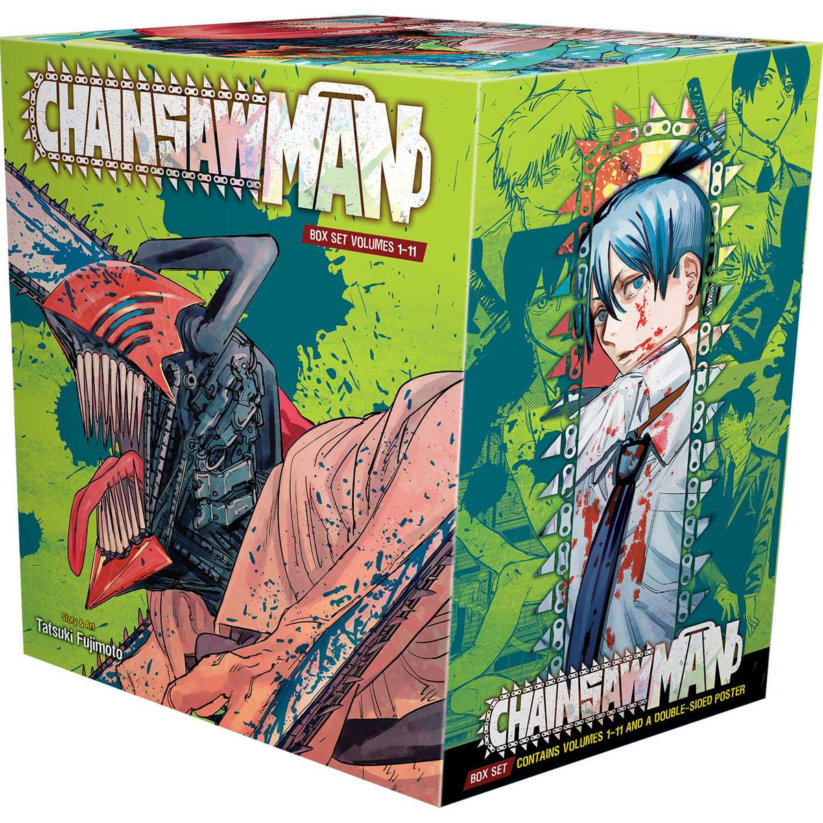 Chainsaw Man Box Set Includes volumes 1-11