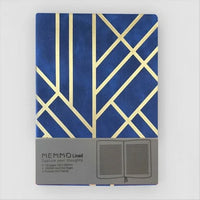 Load image into Gallery viewer, Gatsby MEMMO Lined Art Deco Notebook A5 Notebook and Pen Set
