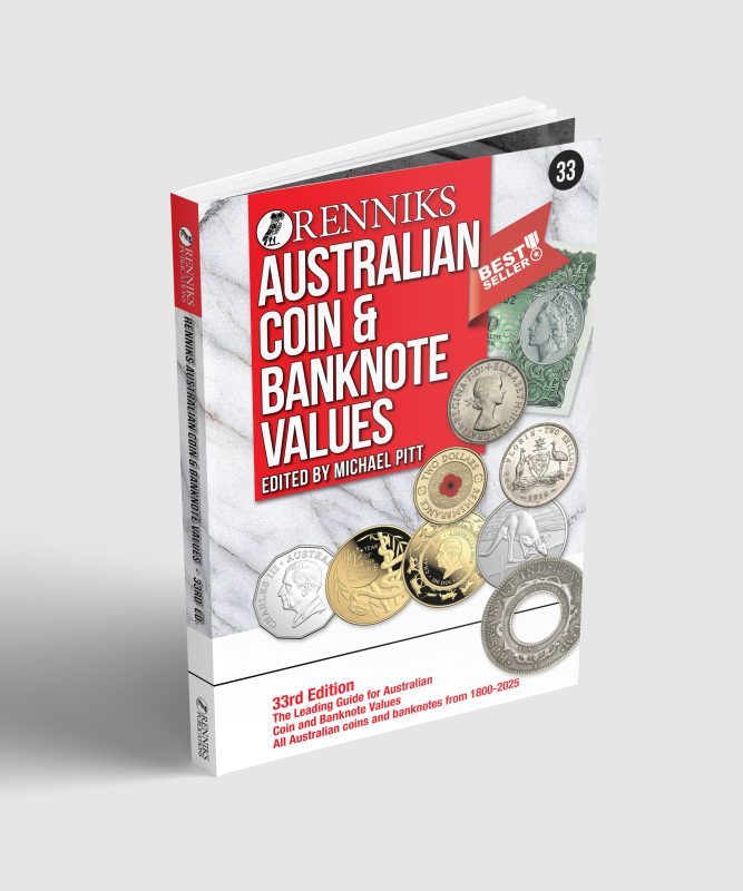 Renniks Australian Coin & Banknote Values 33RD