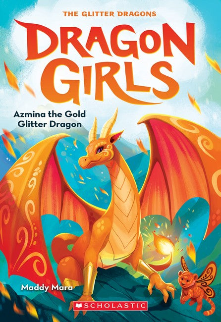 Dragon Girls #1:  Azmina the Gold Glitter Dragon