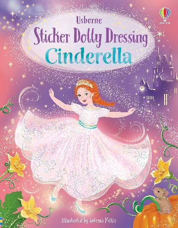 Sticker Dolly Dressing:  Cinderella