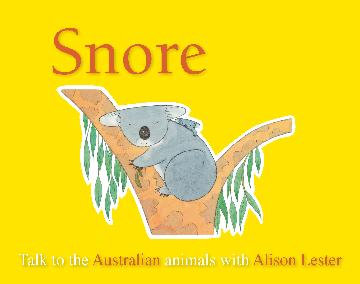 Snore (Talk to the Animals) board book