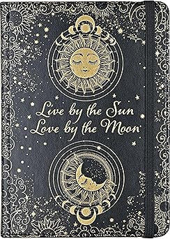 Live by the Sun Artisan Journal (Vegan Leather Notebook)