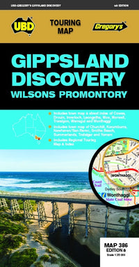 Load image into Gallery viewer, Gippsland Discovery Map 386 8th ed
