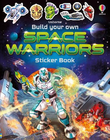 Build Your Own Space Warriors Sticker Book