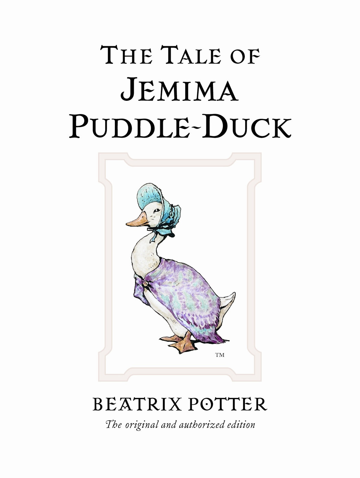 The Tale of Jemima Puddle Duck  (Classic Edition #9)