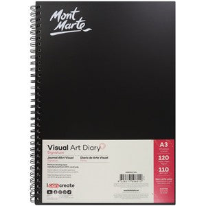 MM Visual Art Diary A3 120page