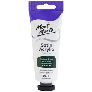 MM Satin Acrylic 75ml - Hookers Green