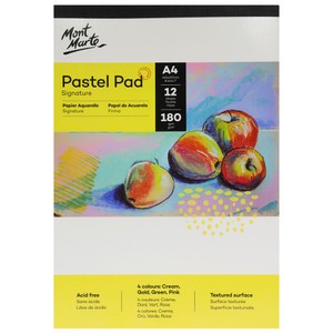 MSB0052 MM Pastel Pad acid free 4 colours 180gsm A4