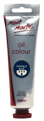 MM Oil Paint 100mls - Phthalo Blue