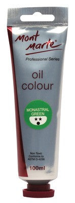 MM Oil Paint 100mls - Monastral Green