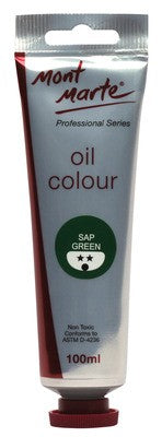 MM Oil Paint 100mls - Sap Green
