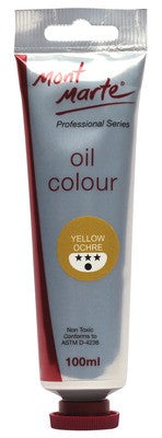 MM Oil Paint 100mls - Yellow Ochre