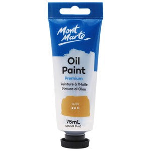 MM Oil Paint 75mls - Gold