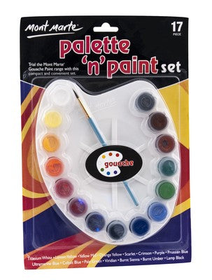 Paint n Pallet Gouache 17pce set