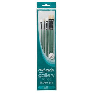 MM Gallery Series Brush Set Oils 5pc