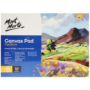 MM Canvas Pad 10 Sheet A3