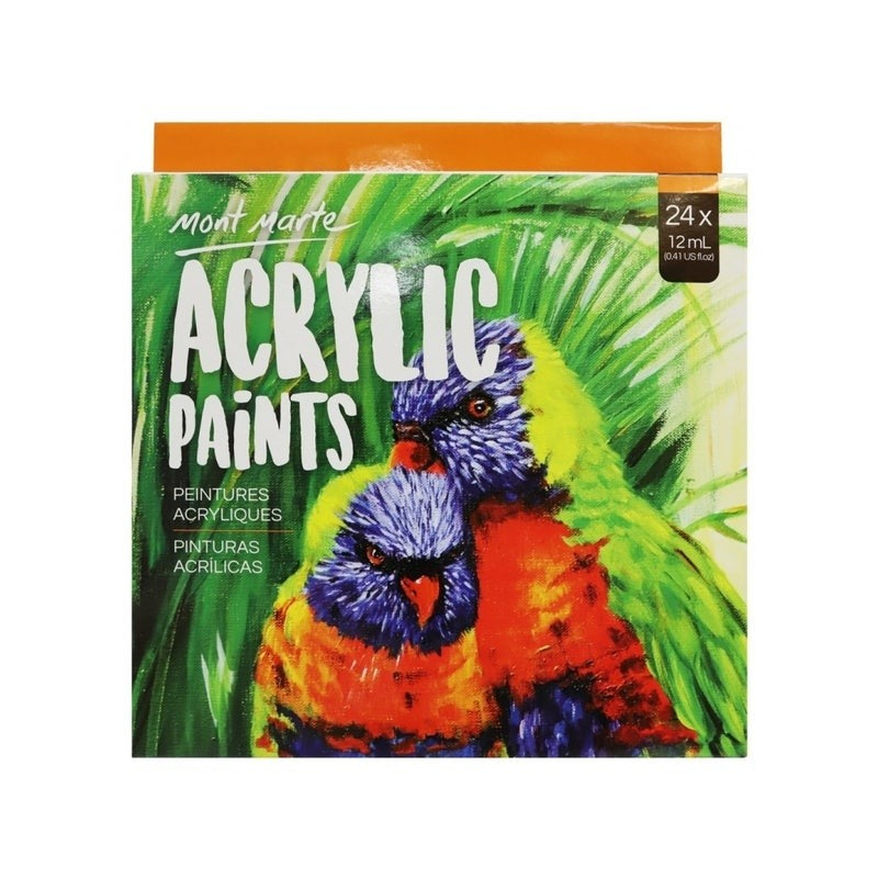 MM Acylic Paint Set 24pc x 12ml