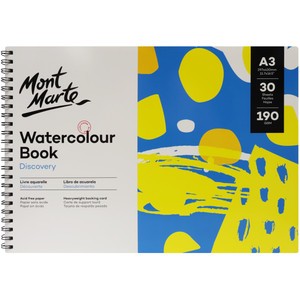 MM Watercolour Book 190gsm A3