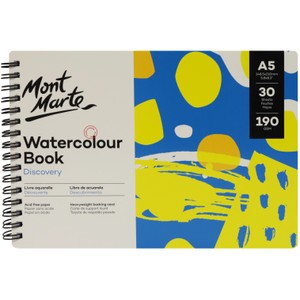 MM Watercolour Book 190gsm A5 MSB0123