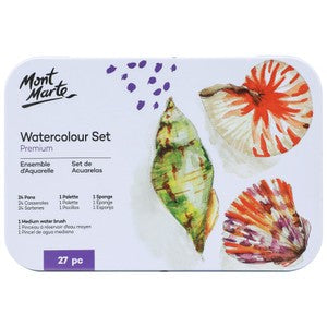 MM Watercolour Set in Tin 27pc