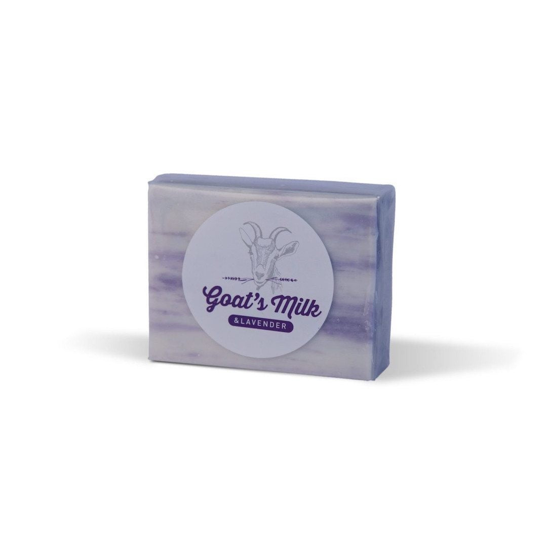 The Lavender Collection Goat’s Milk Soap – Striped (Lavender)