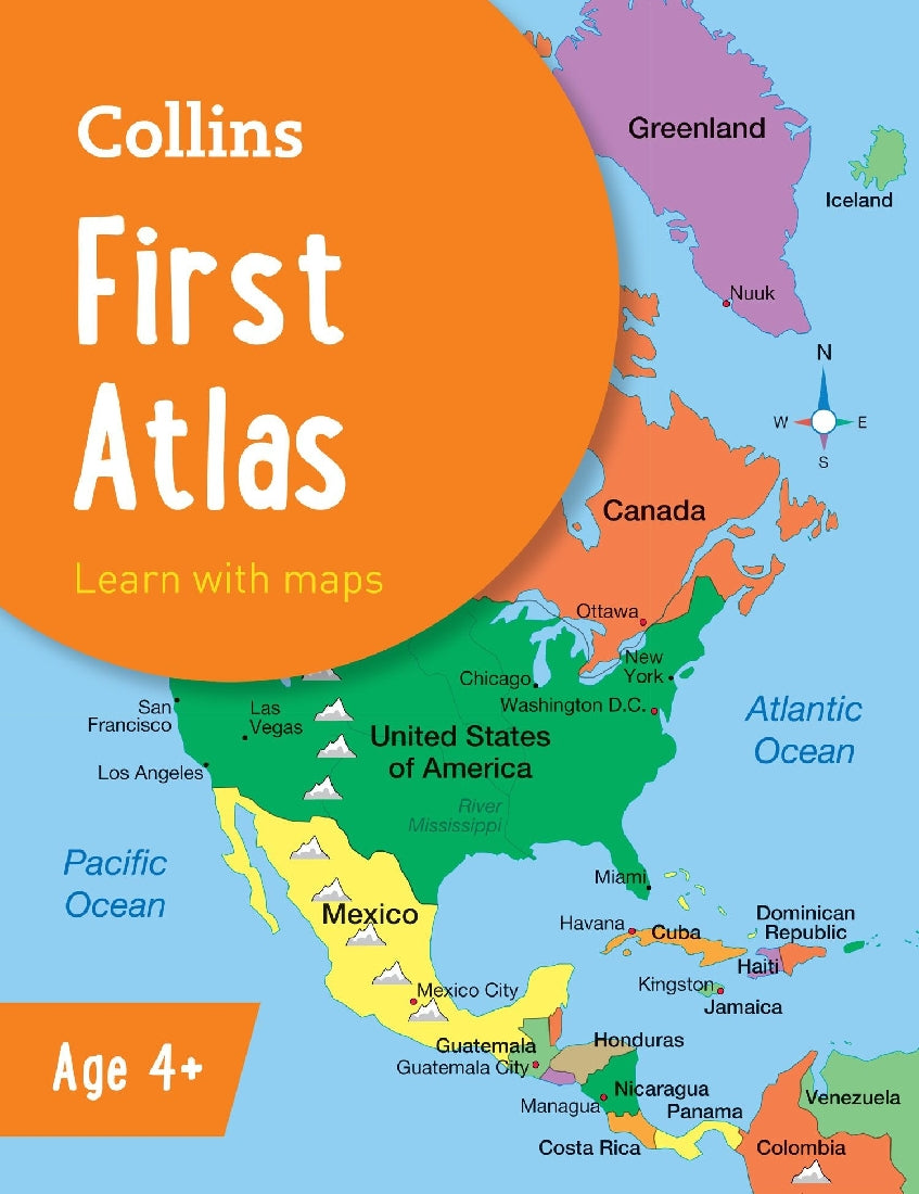 Collins School Atlases - Collins First Atlas (4+ years)