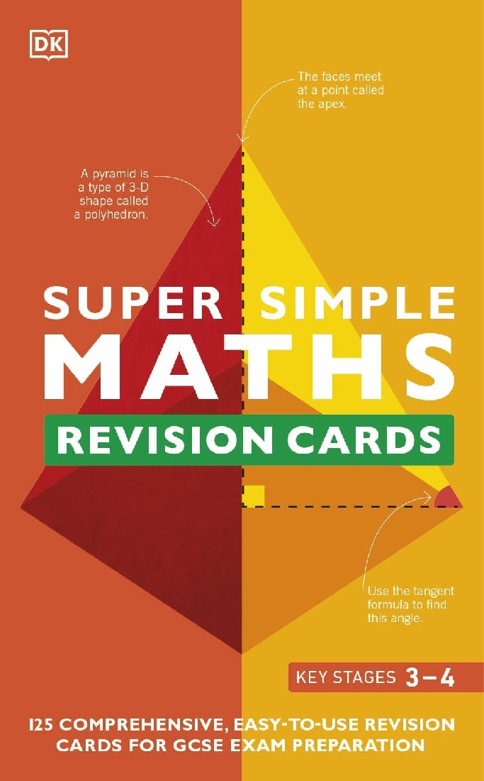 Super Simple Maths Revision Cards Key Stages 3 and 4