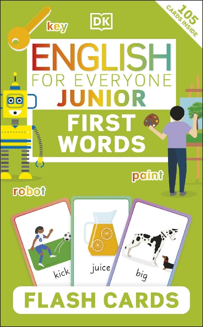 English for Everyone Junior First English Words Flash Cards