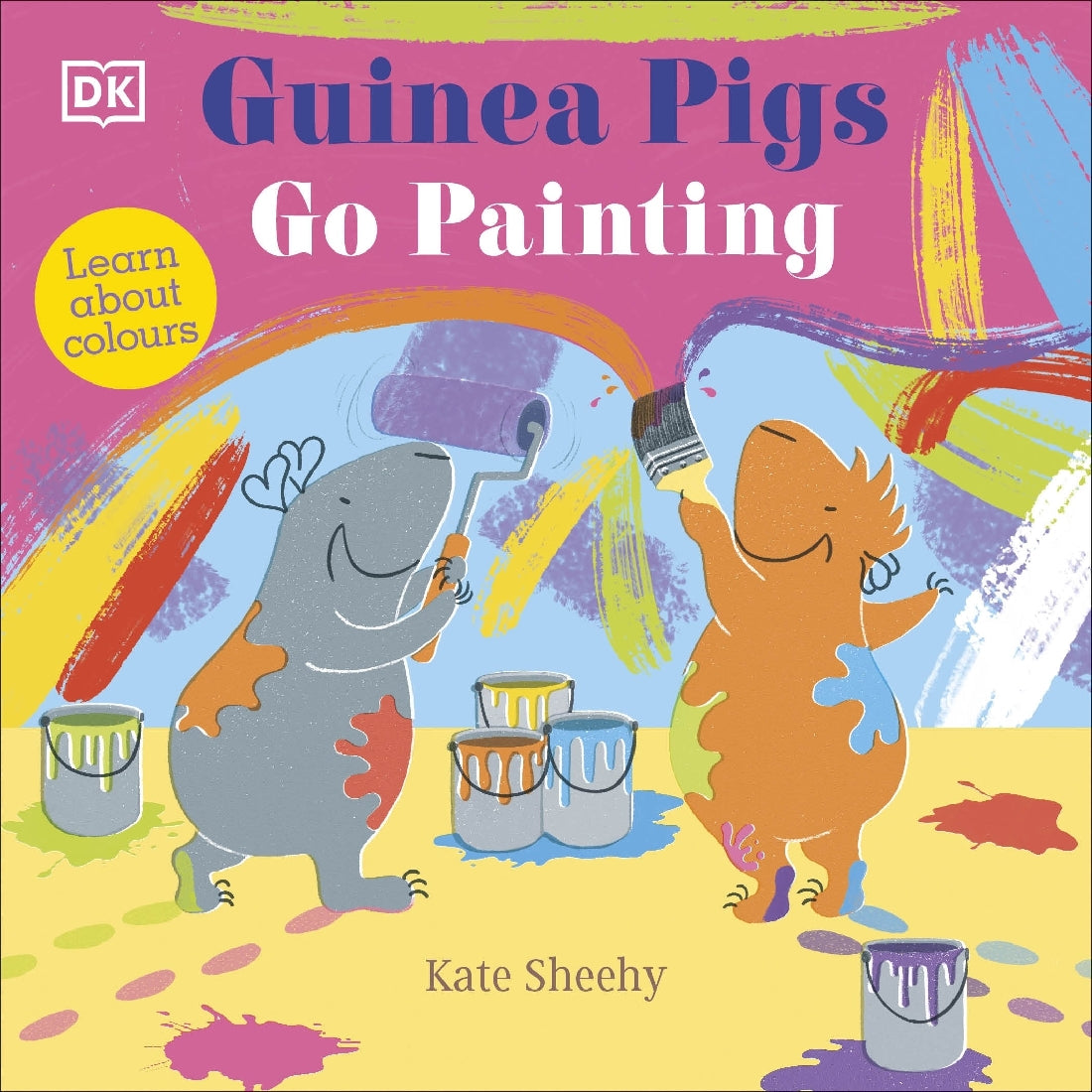 Guinea Pigs Go Painting