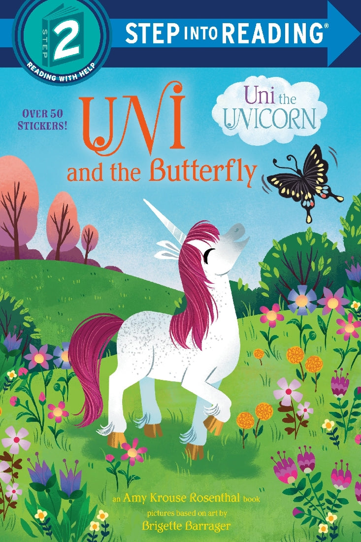 Uni and the Butterfly (Uni the Unicorn) (Learning to Read 2)