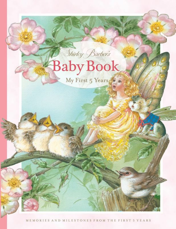 Shirley Barber's Baby Book - My First 5 Years (pink)