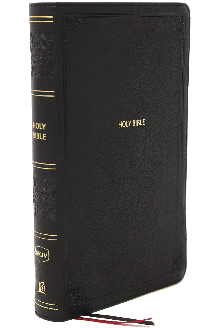 NKJV End-of-verse Reference Bible, Personal Size Large Print, Red Letter Edition, Comfort Print