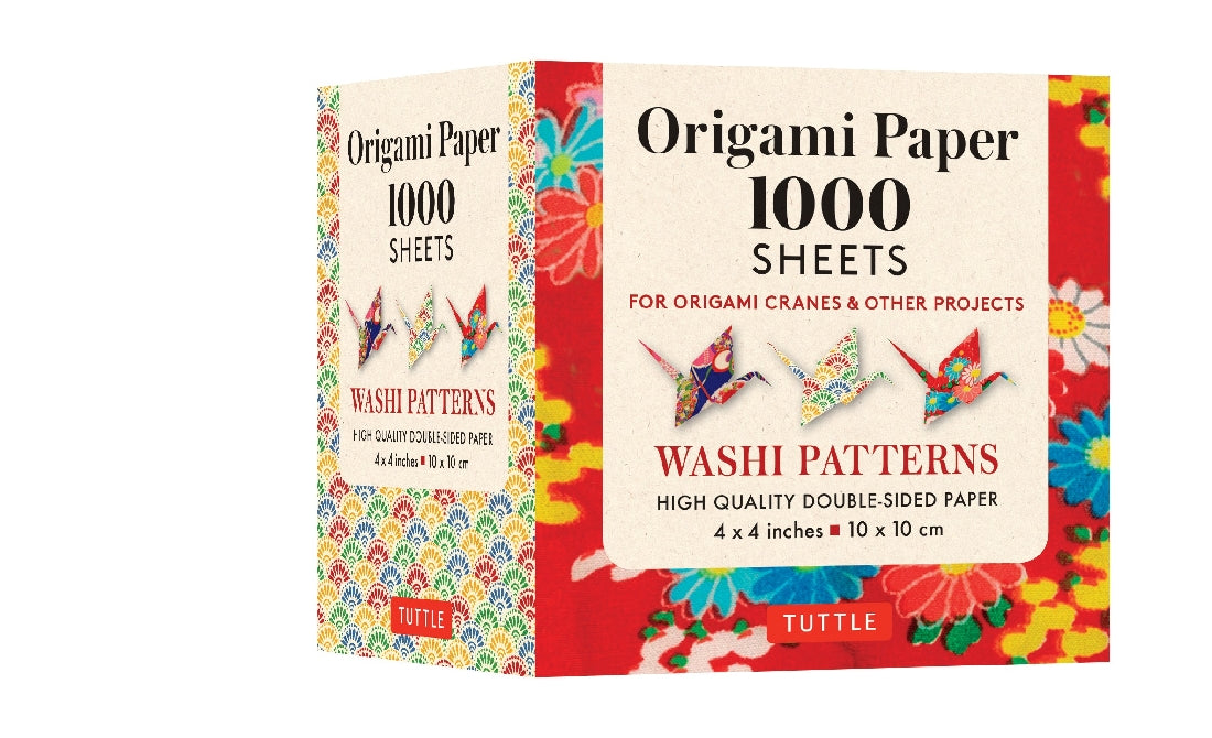 Origami Paper 1000 Sheets Washi Patterns