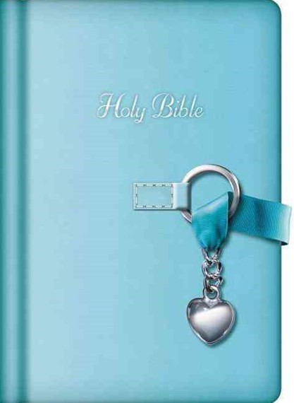 NKJV, Simply Charming Bible (Blue)