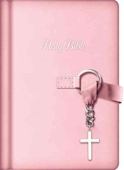 NKJV, Simply Charming Bible (Pink)