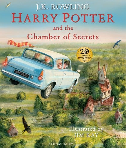 Harry Potter #2: Harry Potter and the Chamber of Secrets - Illustrated Edition