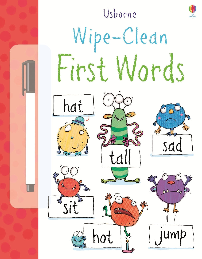 Wipe Clean: First Words