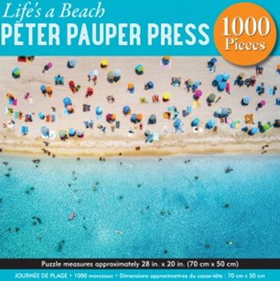 Life's A Beach: 1000-piece Jigsaw Puzzle (4928) Peter Pauper