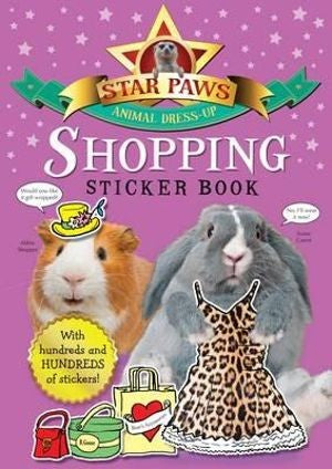 Star Paws Animal Dress-up Shopping Sticker Book