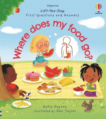 Lift-the-Flap First Questions and Answers: Where Does my food go?