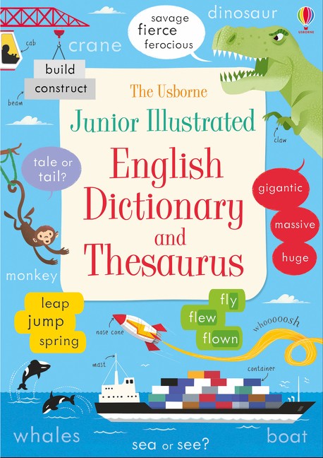 Junior Illustrated English Dictionary and Thesaurus (Usborne)