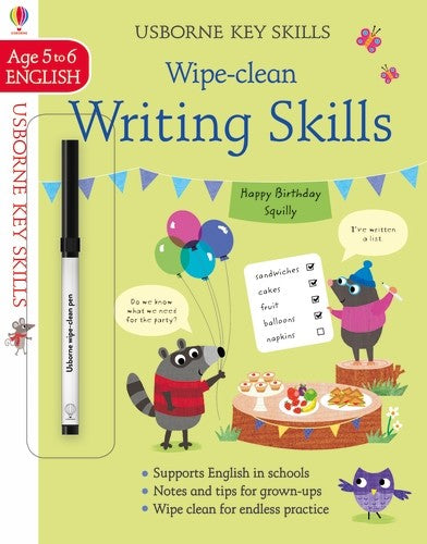 Wipe-Clean Writing Skills 5-6