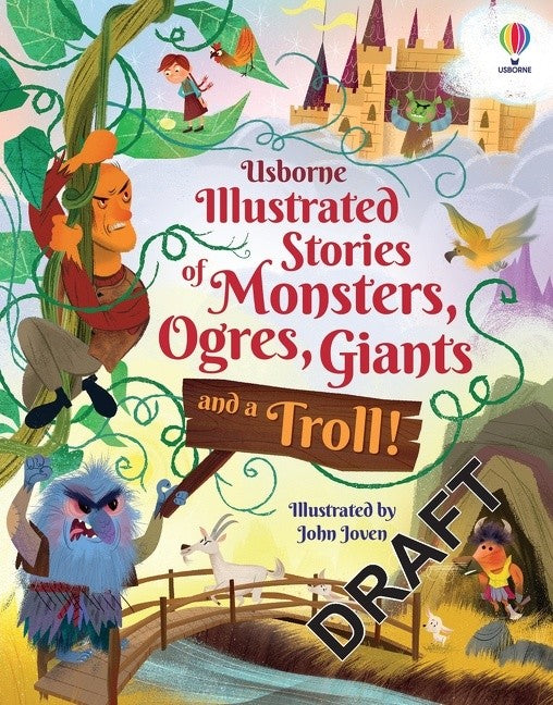 Illustrated Stories of Monsters, Ogres and Giants (and a Troll)